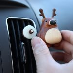 Deer Car Fragrance Accessories Solid Wood Car Perfume Air Outlet Decoration Accessories Cute Gift - Image 5
