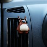Deer Car Fragrance Accessories Solid Wood Car Perfume Air Outlet Decoration Accessories Cute Gift - Image 3