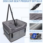 Car pet mats, small dogs, car accessories, dirt proof car seats, portable dog height increasing seats, car dog beds - Image 4