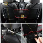 Car Net Pocket Handbag Holder Universal Multifunction Car Organizer Seat Gap Storage Mesh Pocket Interior Accessories - Image 3