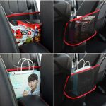Car Net Pocket Handbag Holder Universal Multifunction Car Organizer Seat Gap Storage Mesh Pocket Interior Accessories - Image 4