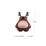 Deer Car Fragrance Accessories Solid Wood Car Perfume Air Outlet Decoration Accessories Cute Gift - Image 6