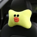 Cute Cartoon Car Headrest Pillow Brown Bear Car Neck Rest Support Automotive Interior Seat Cushion Car Accessories Car Styling - Image 3